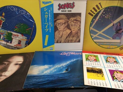 12月1日(木)日本のロック・シティポップのレコードがまとまって入荷