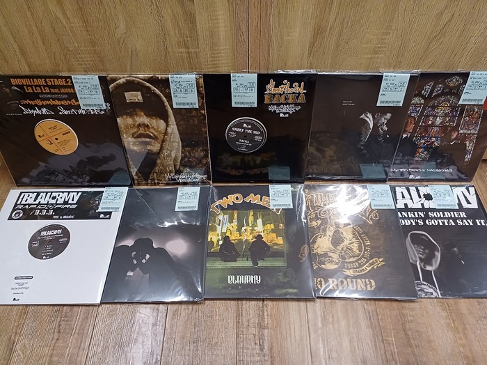 ◎8/14(月) 日本語ラップ 中古レコード 入荷情報【DLiP RECORDS作品