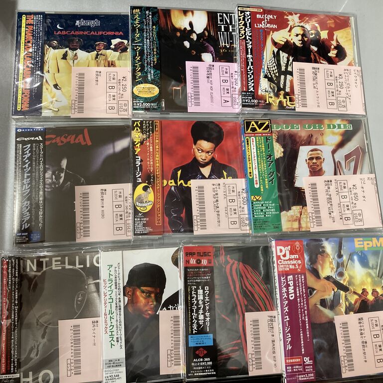 オンライン出品開始しました⇒◎1/7(火) HIPHOP USED CD 新着中古品
