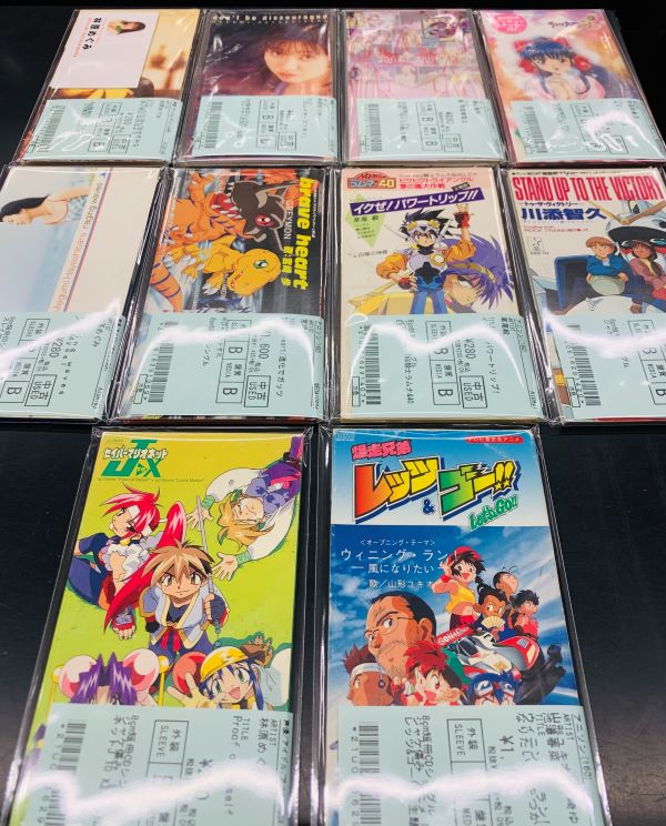中古〗懐かしの8cm短冊CDまとめて入荷!!『ヱヴァ』『デジモン