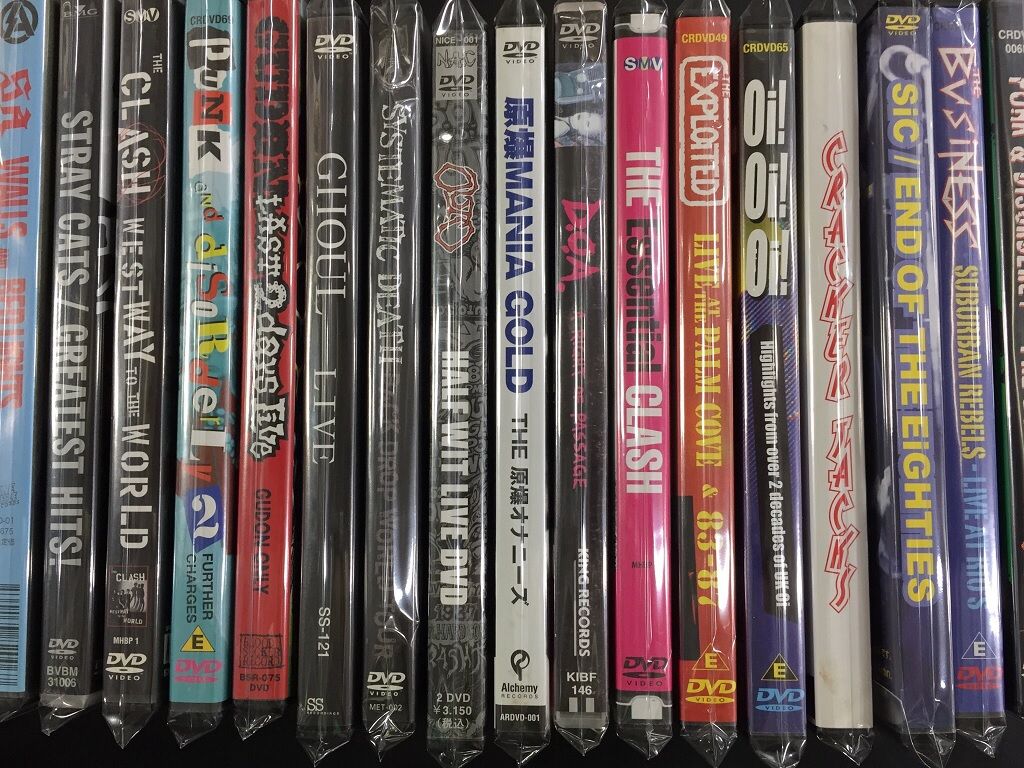 PUNK/Oiなどの中古DVD入荷致しました！ : ディスクユニオン新宿パンク