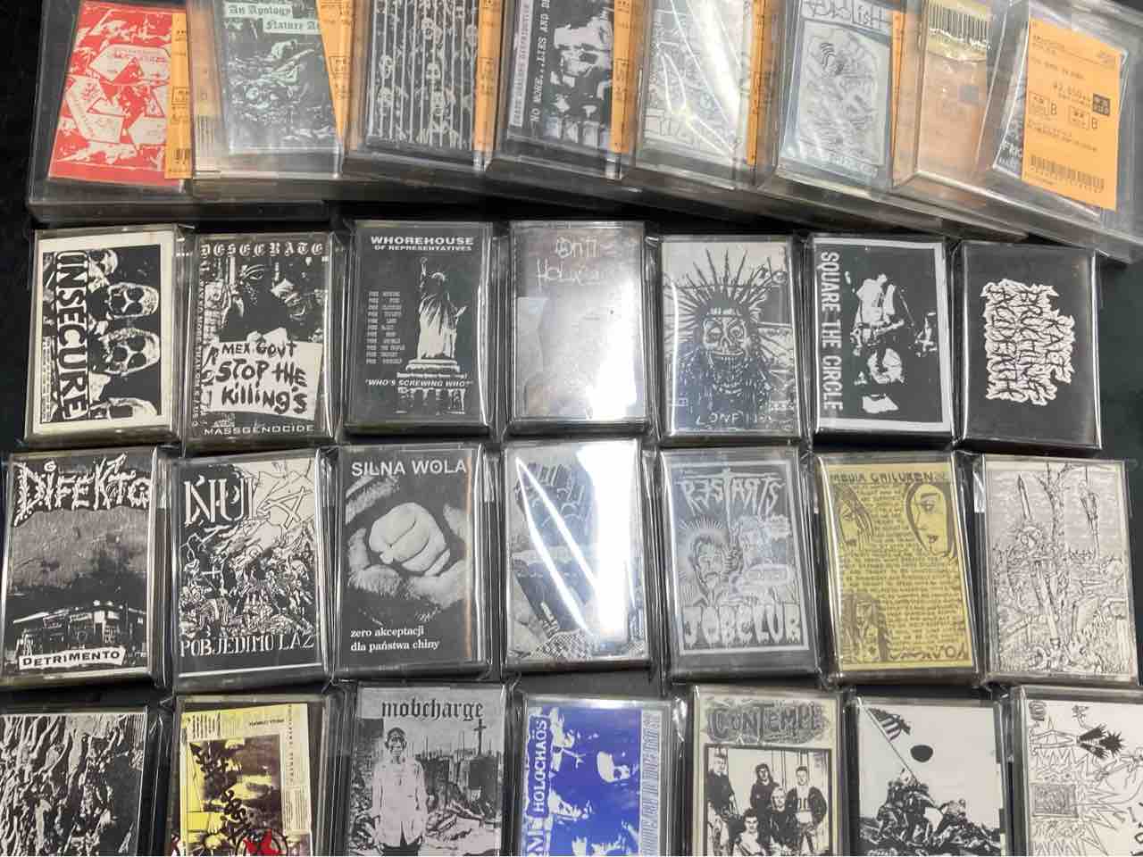 中古カセットが大量に入荷!! : ディスクユニオン新宿パンクマーケット