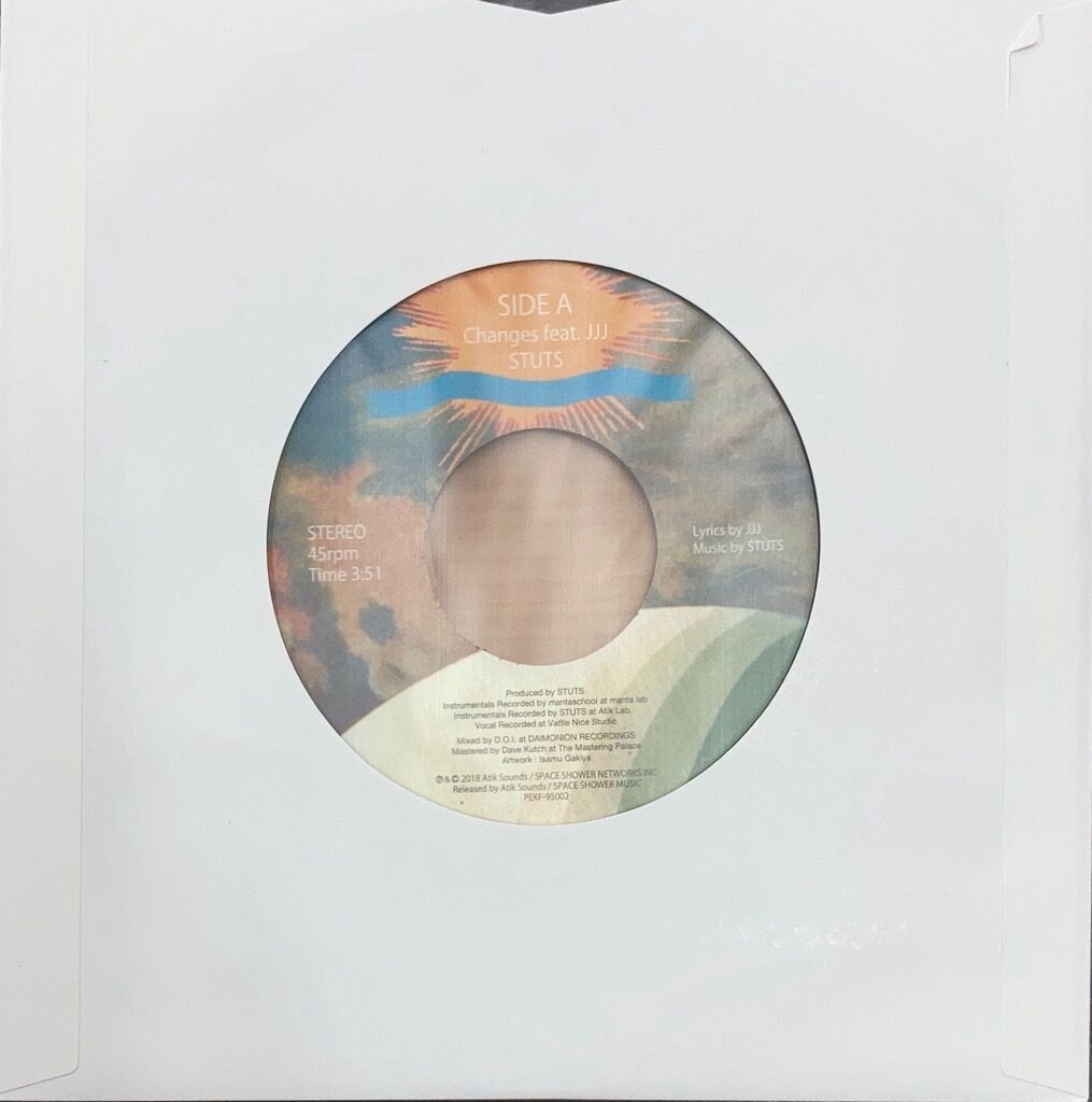 8/8(金)入荷情報！【中古レコード/J-HIP HOP】 STUTS / Changes feat