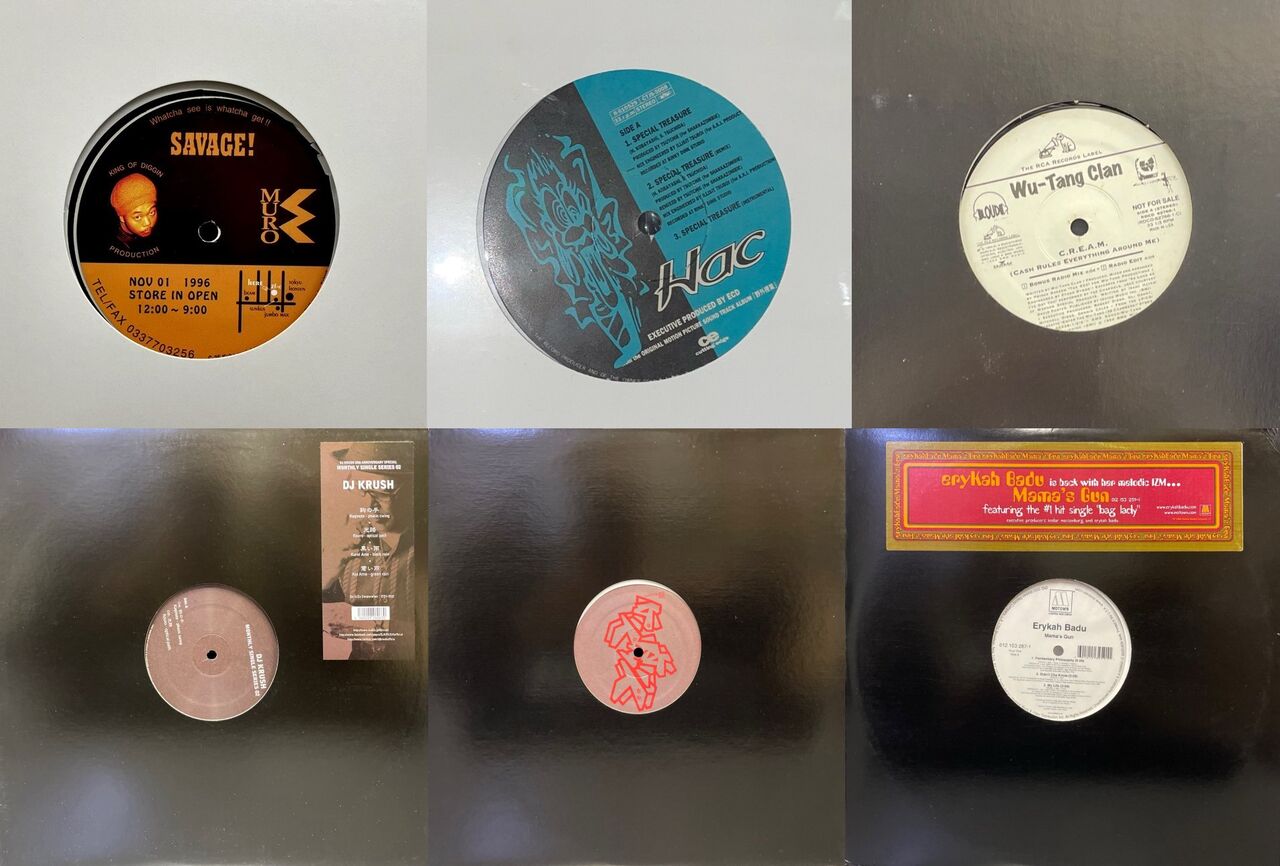 価格入りリストを公開しました！】12/21(土) HIP HOP 廃盤レコード