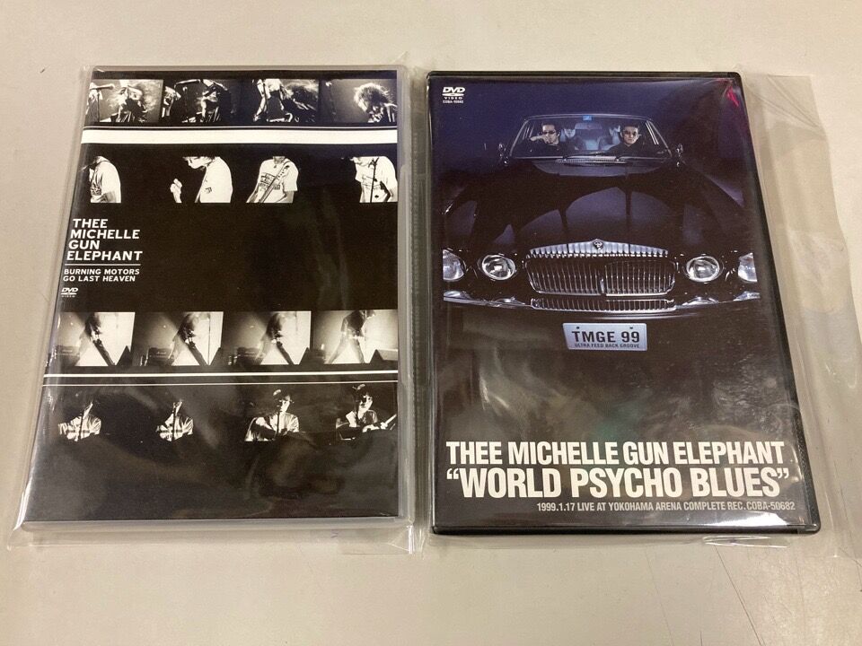 9/3(水)□中古□ザ・ミッシェルガン・エレファントCD/DVD入荷しました