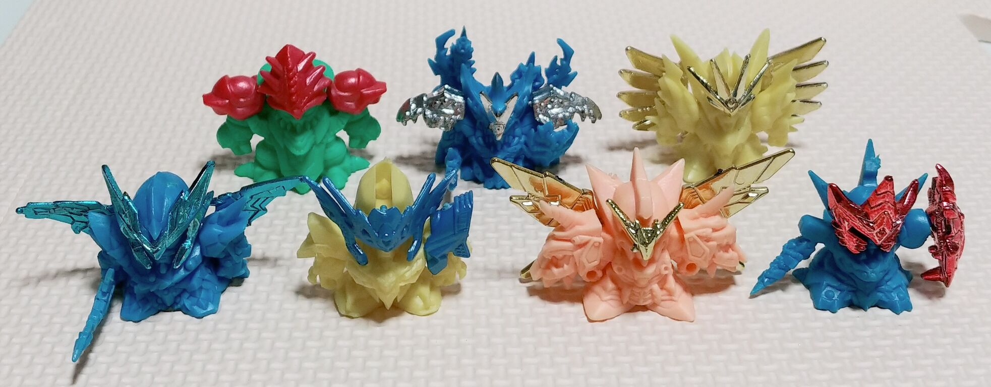 SDガンダム 消しゴム ガン消し 竜機神バイオレットガンドラゴン