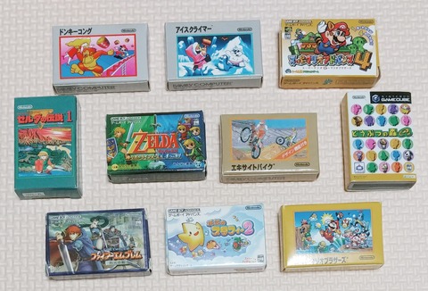 日記 久しぶりにゲームカセット消しゴムを入手！ ゲームボーイ