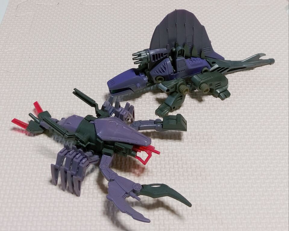 ディメトロドン型のゾイド ゲーター ザリガニ型のゾイド マッカーチス