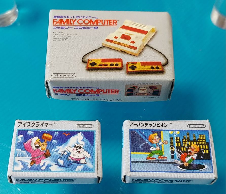 Nintendo ファミコン&カセットインボックスセット フィギュア 任天堂