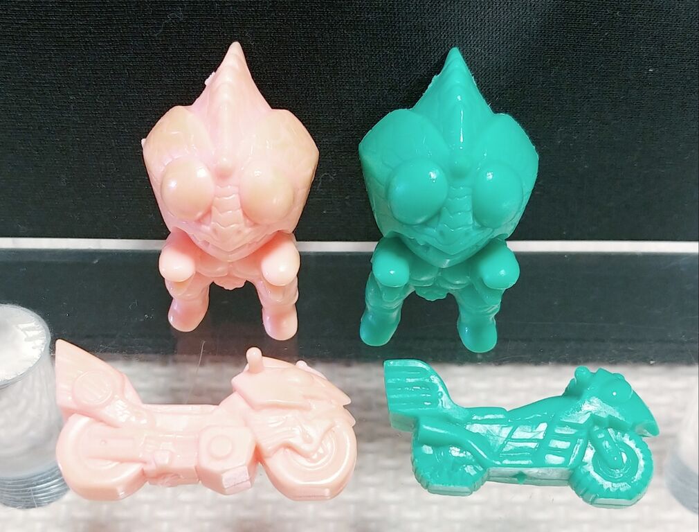 後編 ガシャポン SD仮面ライダー倶楽部 パート3 バイク 消しゴム