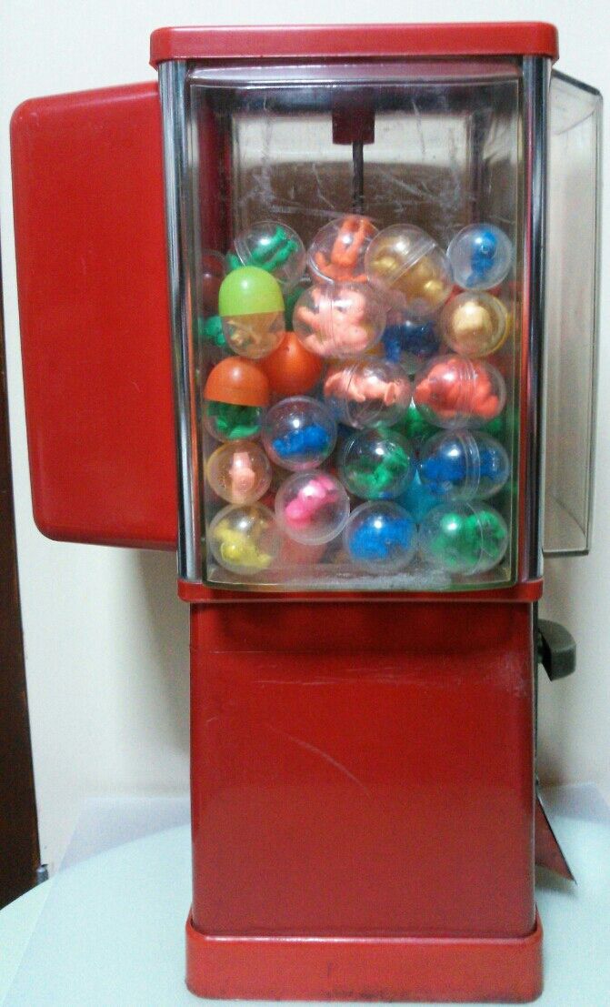 20円ガチャガチャ本体 キン消し 昭和レトロ コスモス 20円