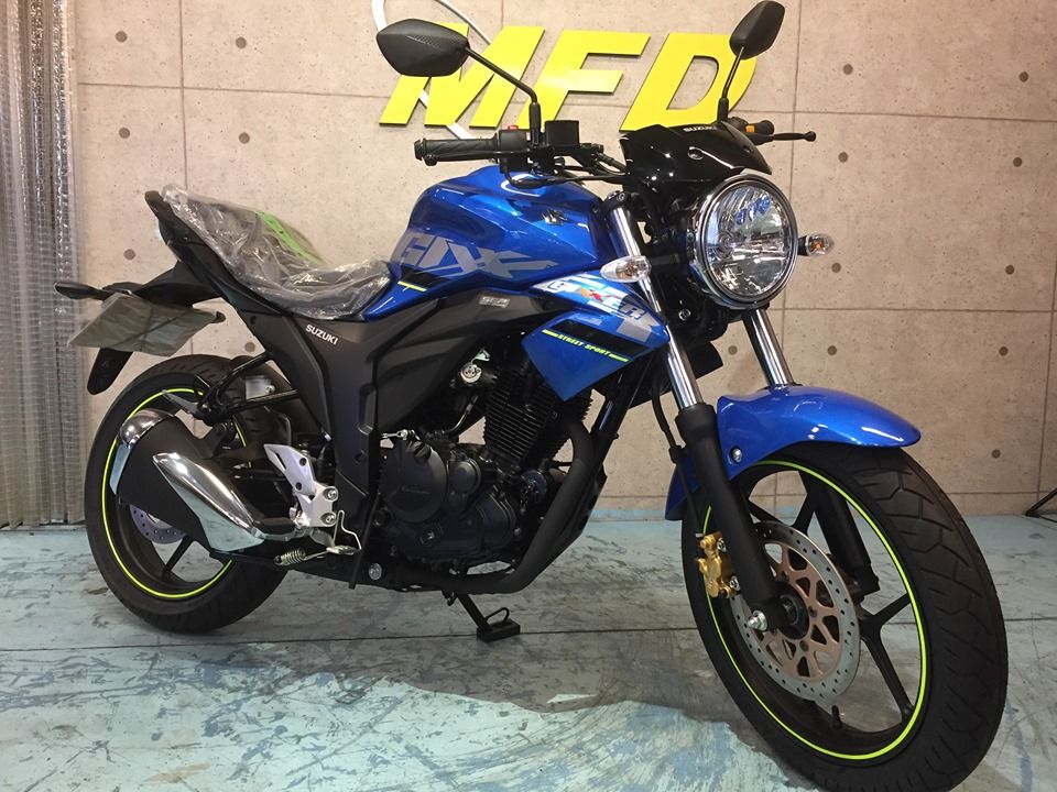 SUZUKI ジクサー ヘッドライト カスタム 丸目化しちゃいました！！MFD