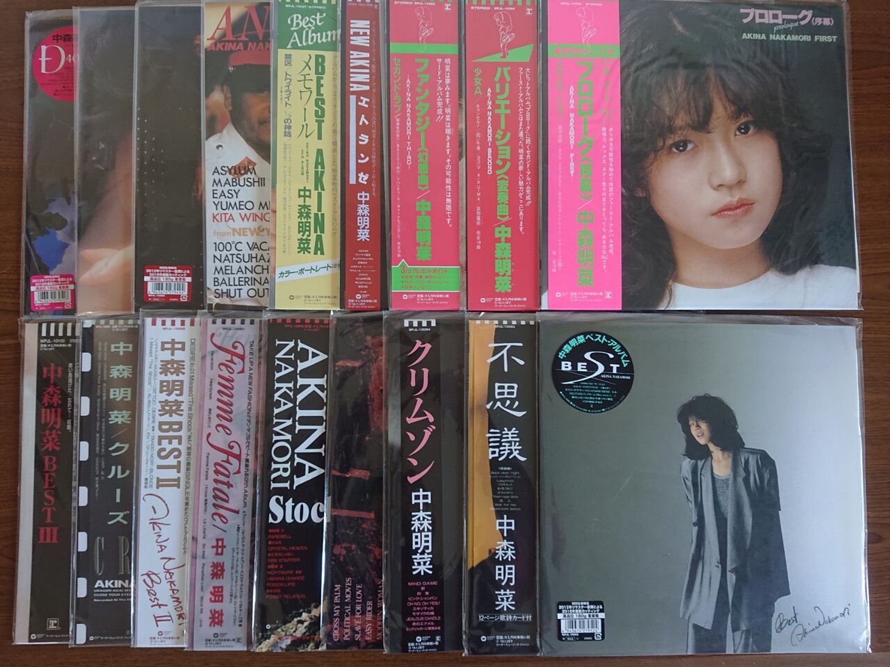 中森明菜 レコード復刻盤（2018年カッティング 180g重量盤） : さくの