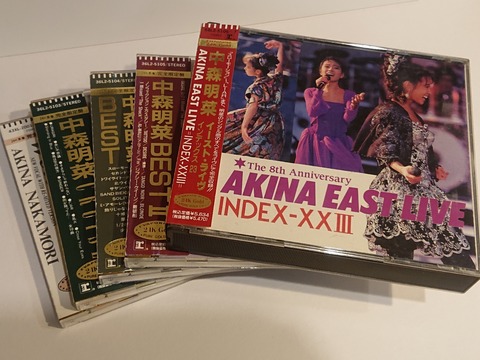 中森明菜 24kゴールドCD : さくの家電のーと