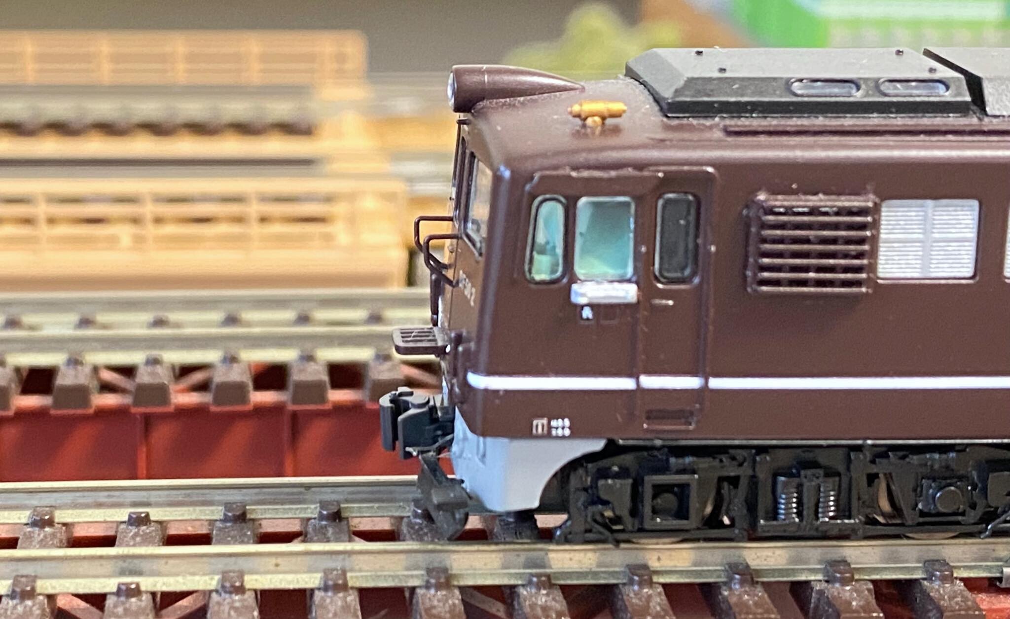 マイクロエースDF50(茶) 長野機関区 重連 : 鉄道情景草案