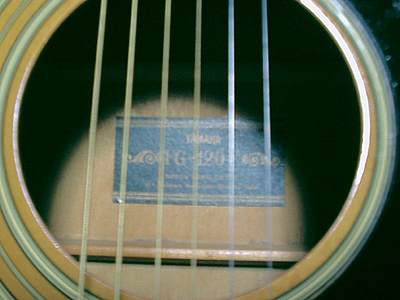 ヤマハ FG黒ラベル （YAMAHA FG-180J） : ギター・ラボ （国産ギター