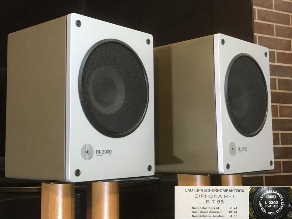 東独RFT ビンテージ 130mm口径フルレンジ L2302採用システム B7185