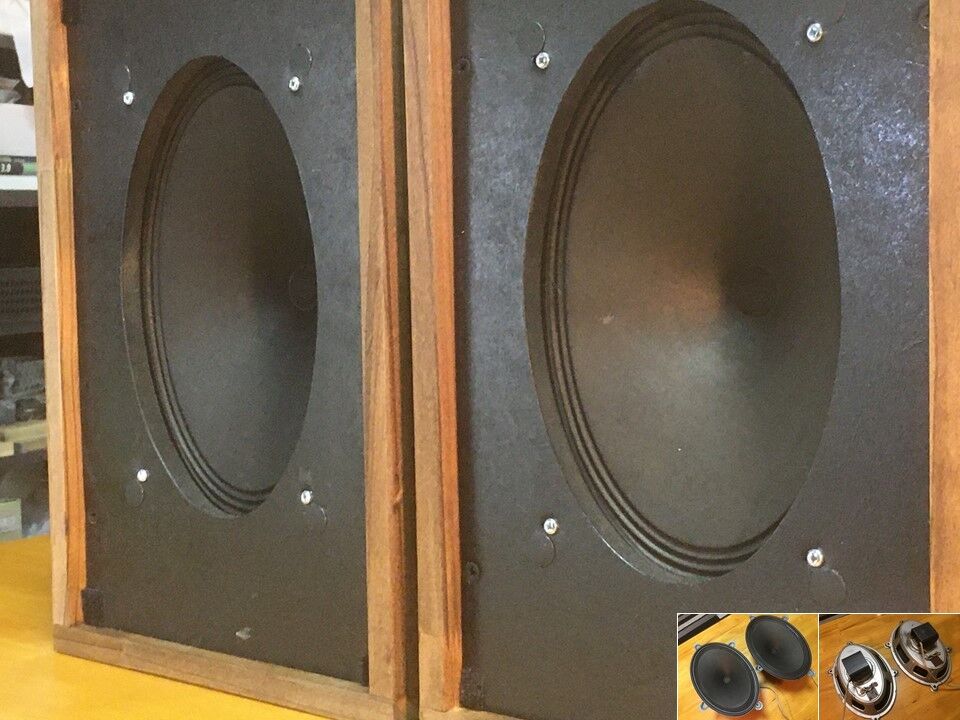 西独Isophon ヴィンテージ P1725 高能率高音質スピーカーシステム 小