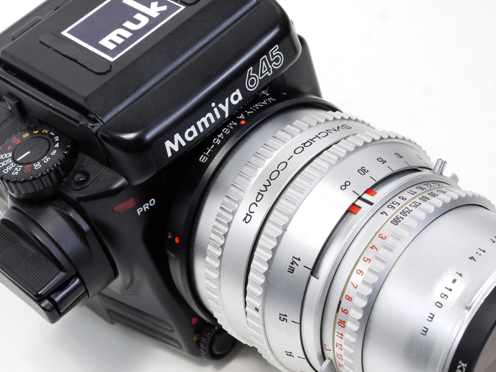 MAMIYA 645 一眼レフ望遠レンズセットmont-bell モンベル