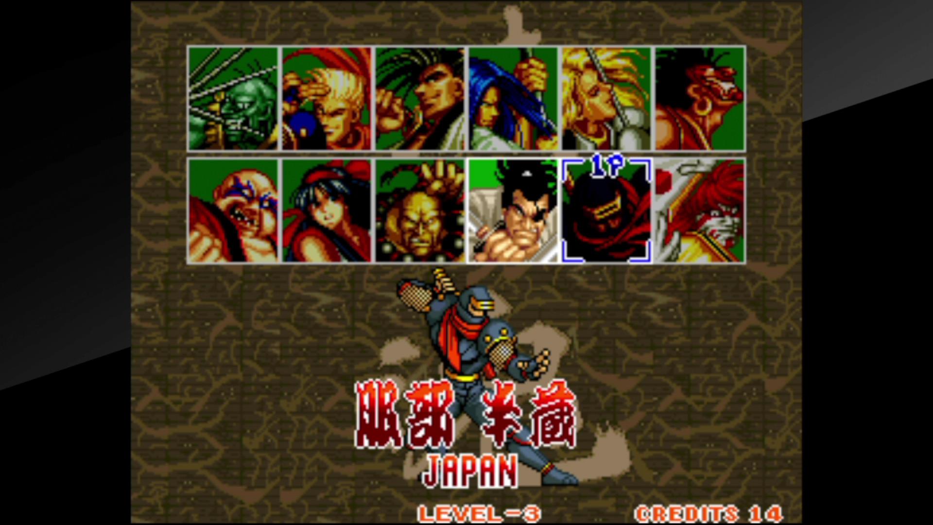 初心者の格ゲープレイ日記 #106 初代『サムスピ』の服部半蔵