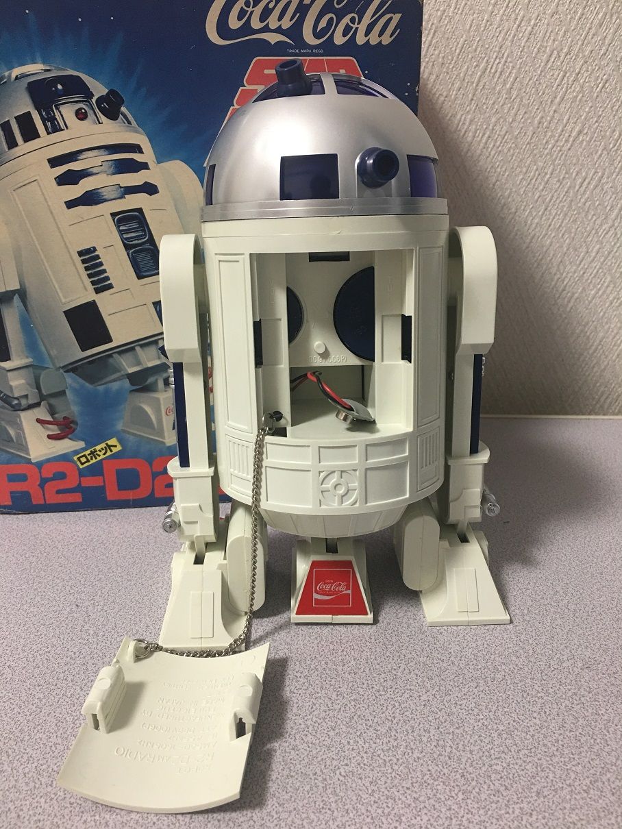 コカコーラ景品 ロボットR2-D2型AMラジオ スターウォーズ（最後にep8の