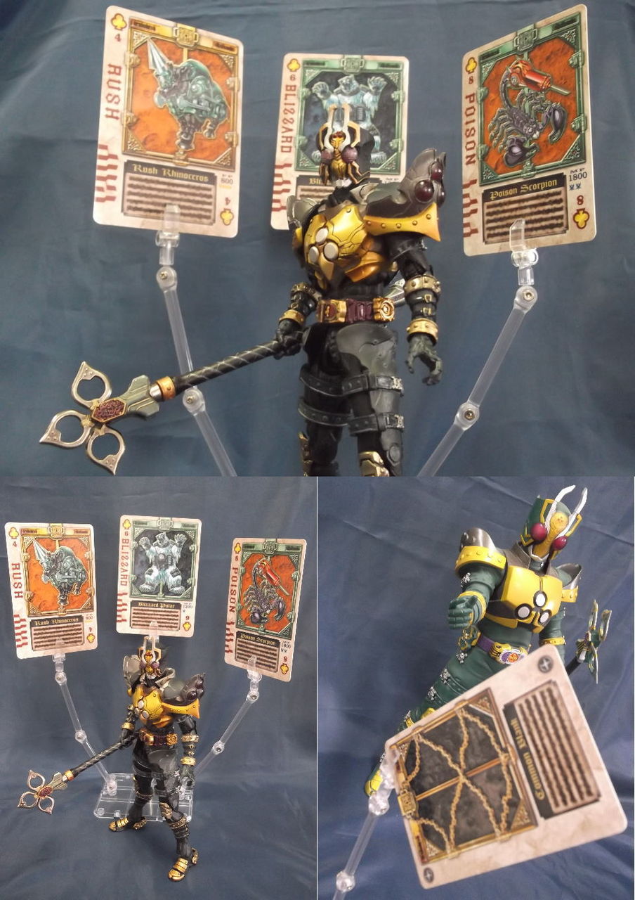 ラウズカードアーカイヴスアクション(3)レンゲル・ブレイドJフォーム編