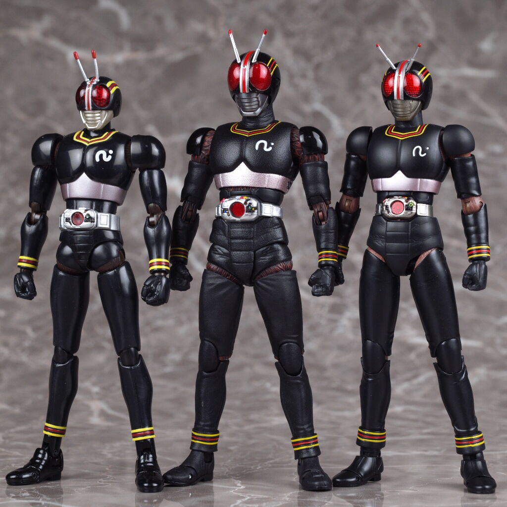 S.H.フィギュアーツ (真骨彫製法) 仮面ライダーBLACK レビュー : はっ