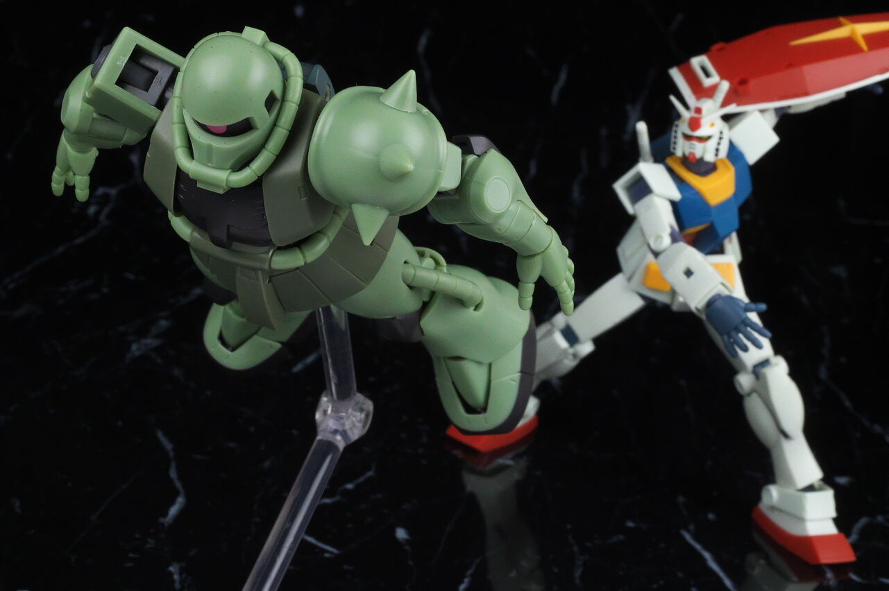 ROBOT魂 ザクll＆ジオン公国軍偵察機セット ver. A.N.I.M.E. レビュー