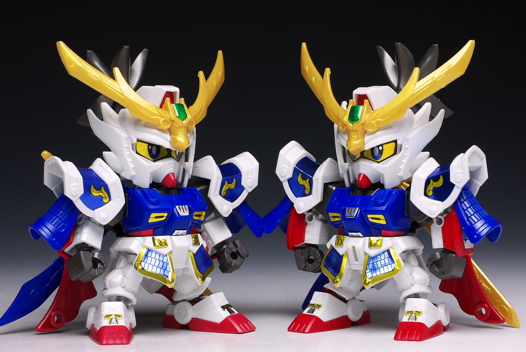 SD三国伝 真 翔烈帝 龍装 劉備ガンダム 龍輝宝・的盧 レビュー : はっ