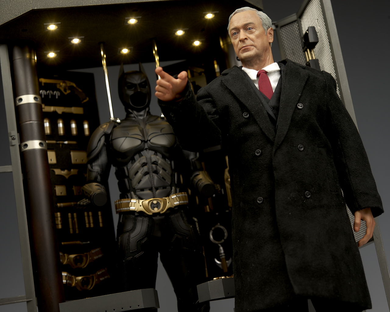 ホットトイズ アルフレッド・ペニーワース＆ブルース・ウェイン