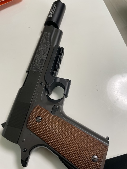 東京マルイ エアコキ 1911ガバメント】 0.2g インドア向けカスタム