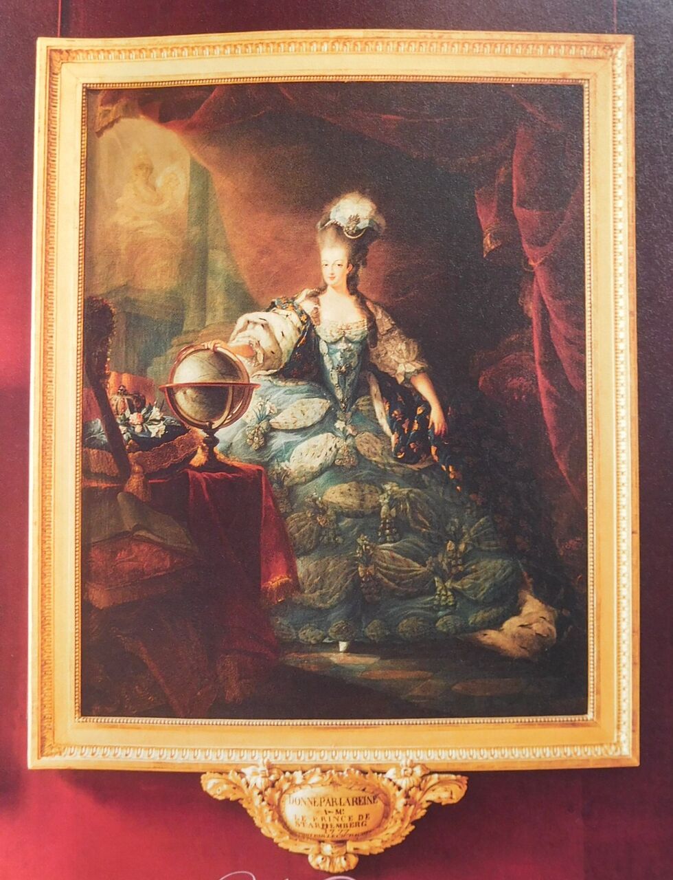 ダゴティ画 地球儀を持つ絵など : サロン・マリー・アントワネット