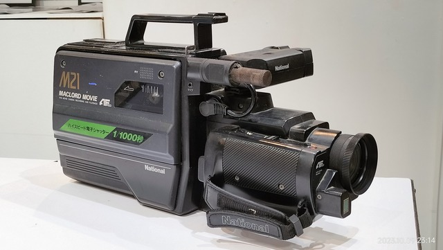 1986/昭和61/National/NV-M21/MACLORD MOVIE/CCD/VHSフルカセット肩