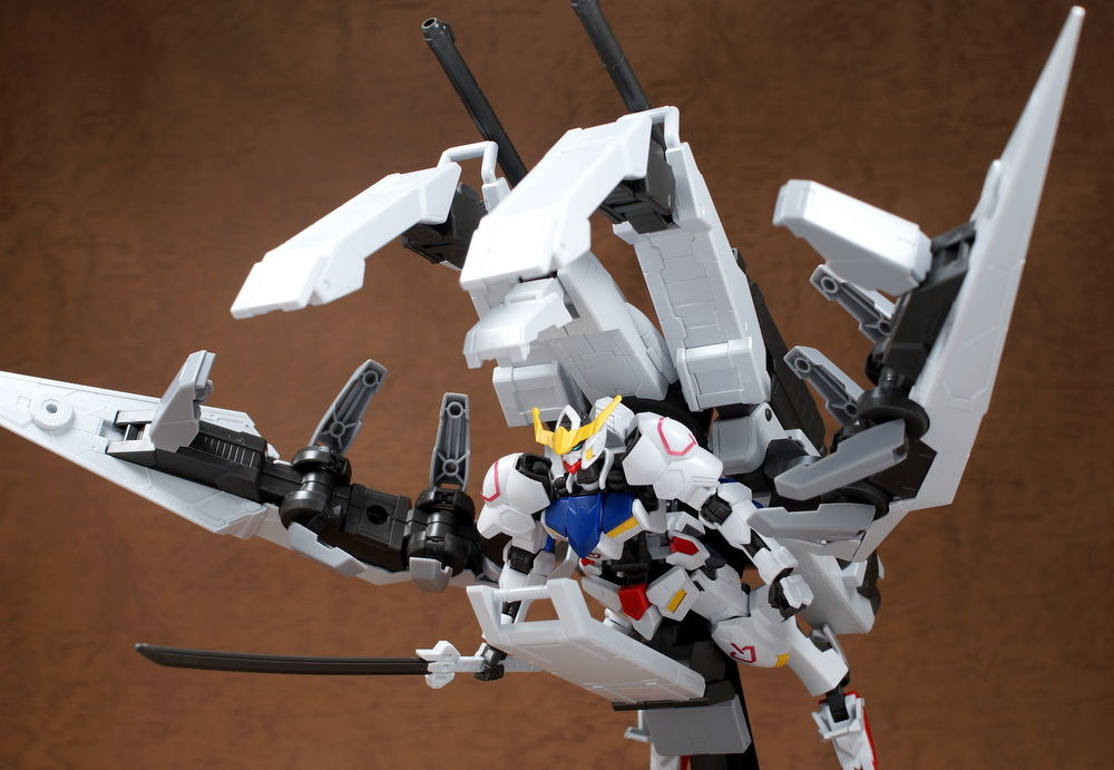 HG 1/144 バルバトス&長距離輸送ブースター クタン参型 製作02 パチ