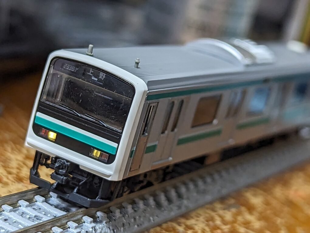 TOMIX E501系をなんとなく良さげにしてみる話 : ITaSEの詰め込み箱