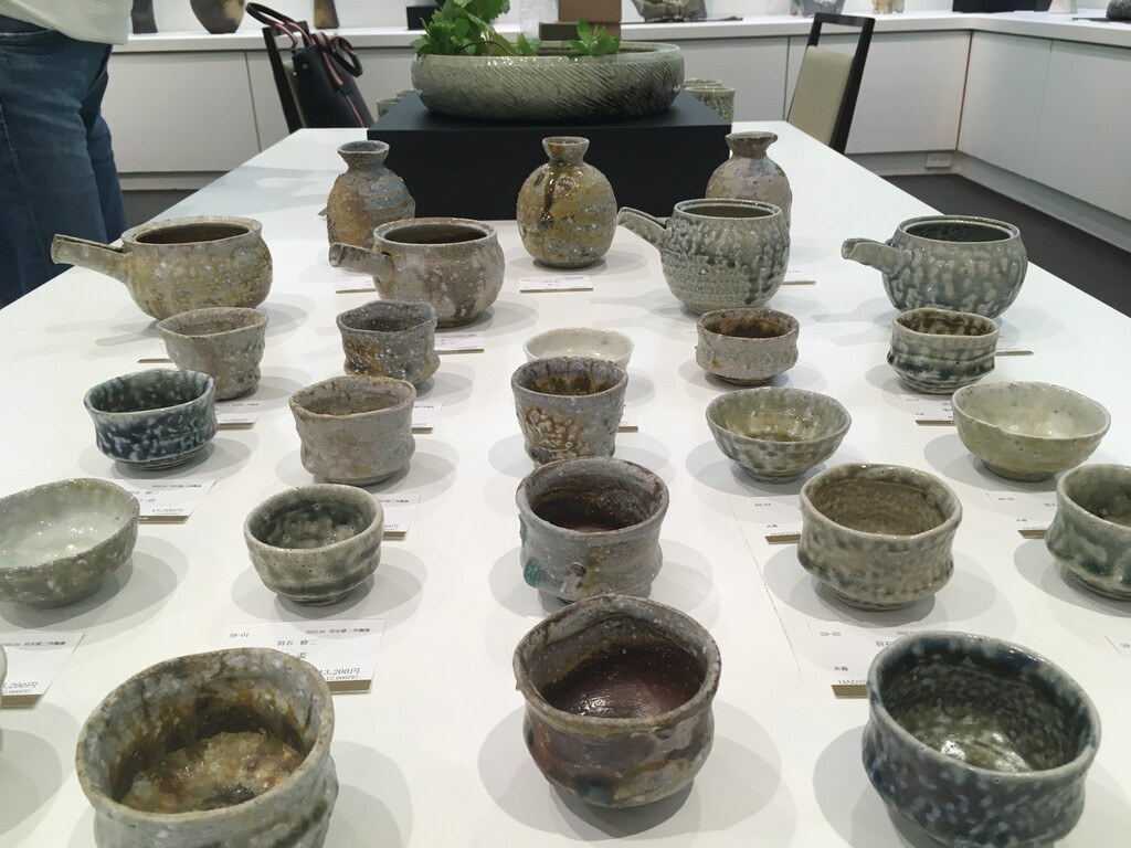 当蔵縁の陶芸作家2人が三越本店で展覧会 : 磯蔵酒造ブログ【蔵人日記】
