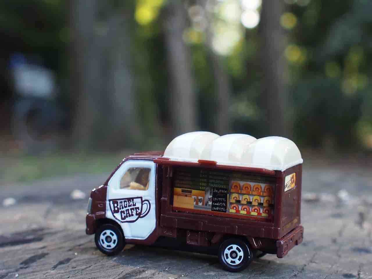 トミカ どこでもできたて販売中！移動販売車セット : トミカ解体所