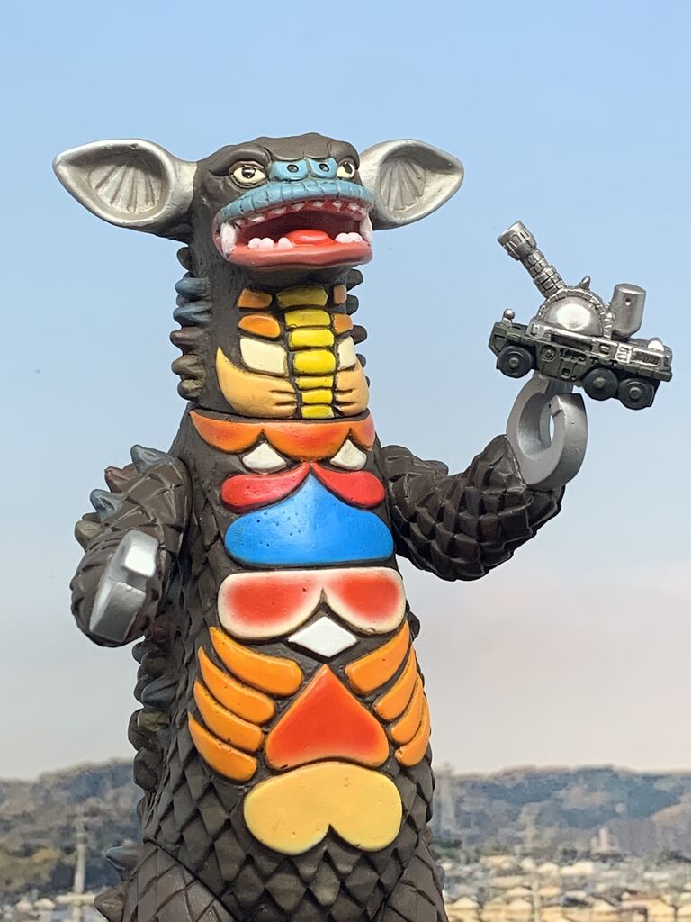 完成‼︎ 脳波怪獣ギャンゴ 〜ひとりウルトラマン祭43〜 : 海豹屋・Kのblog