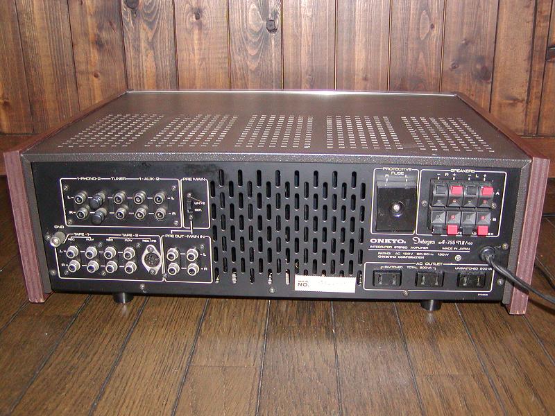 オーディオ／プリメインアンプ】 ONKYO Integra A-755NII/100 : 純喫茶