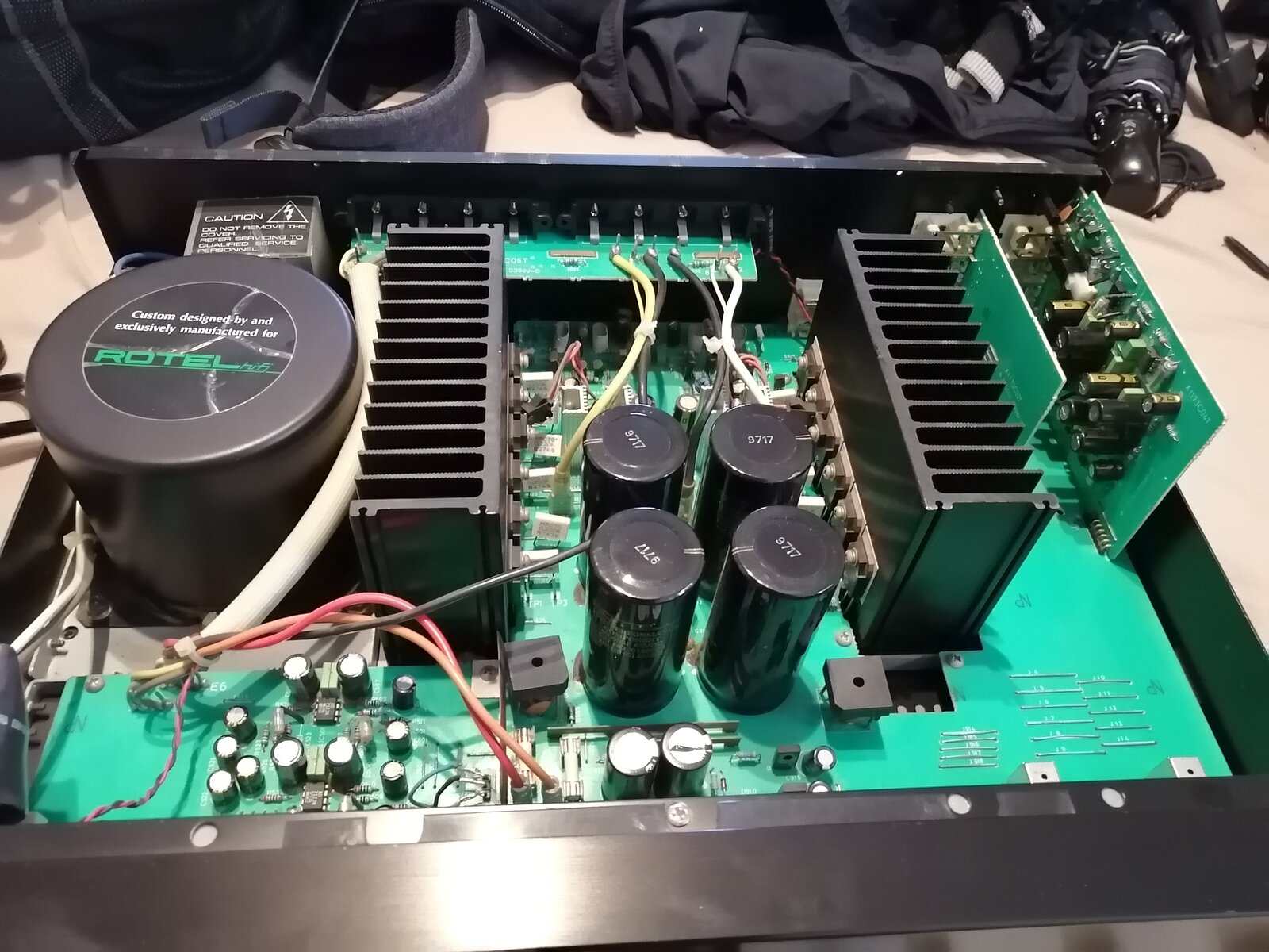 ROTEL RB-991 アンプ比較 : On Age Audio