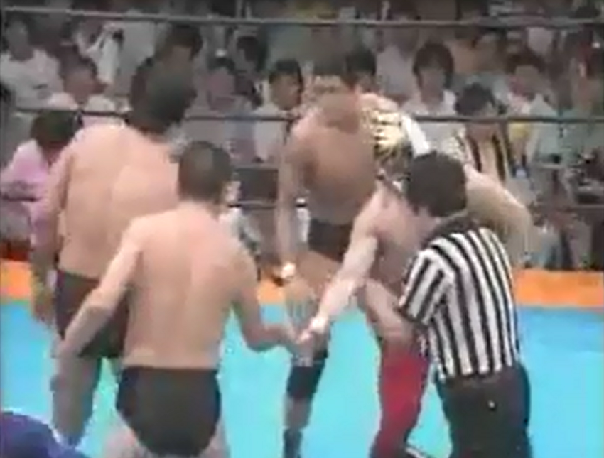 UWF 40周年無限大記念日☆前田日明・Sタイガー・藤原喜明・高田伸彦