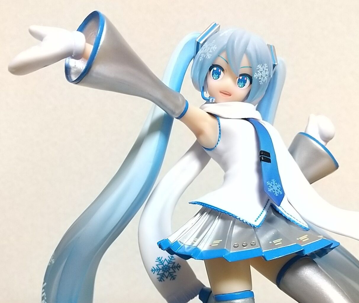 雪の結晶の台座付き】一番くじ 雪ミク ～SNOW MIKU～ A賞 雪ミク