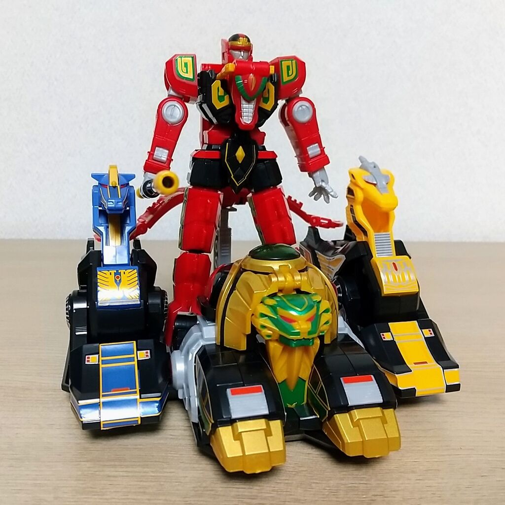 YHQ専用 SMP 五星合体 大連王 3個入り 食玩 スーパーミニプラ 未開封