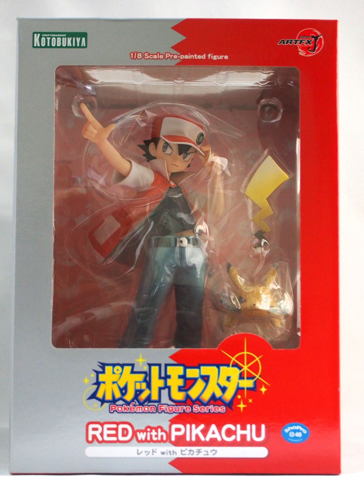 ARTFX J レッド with ピカチュウ : 不玩全燃焼日誌