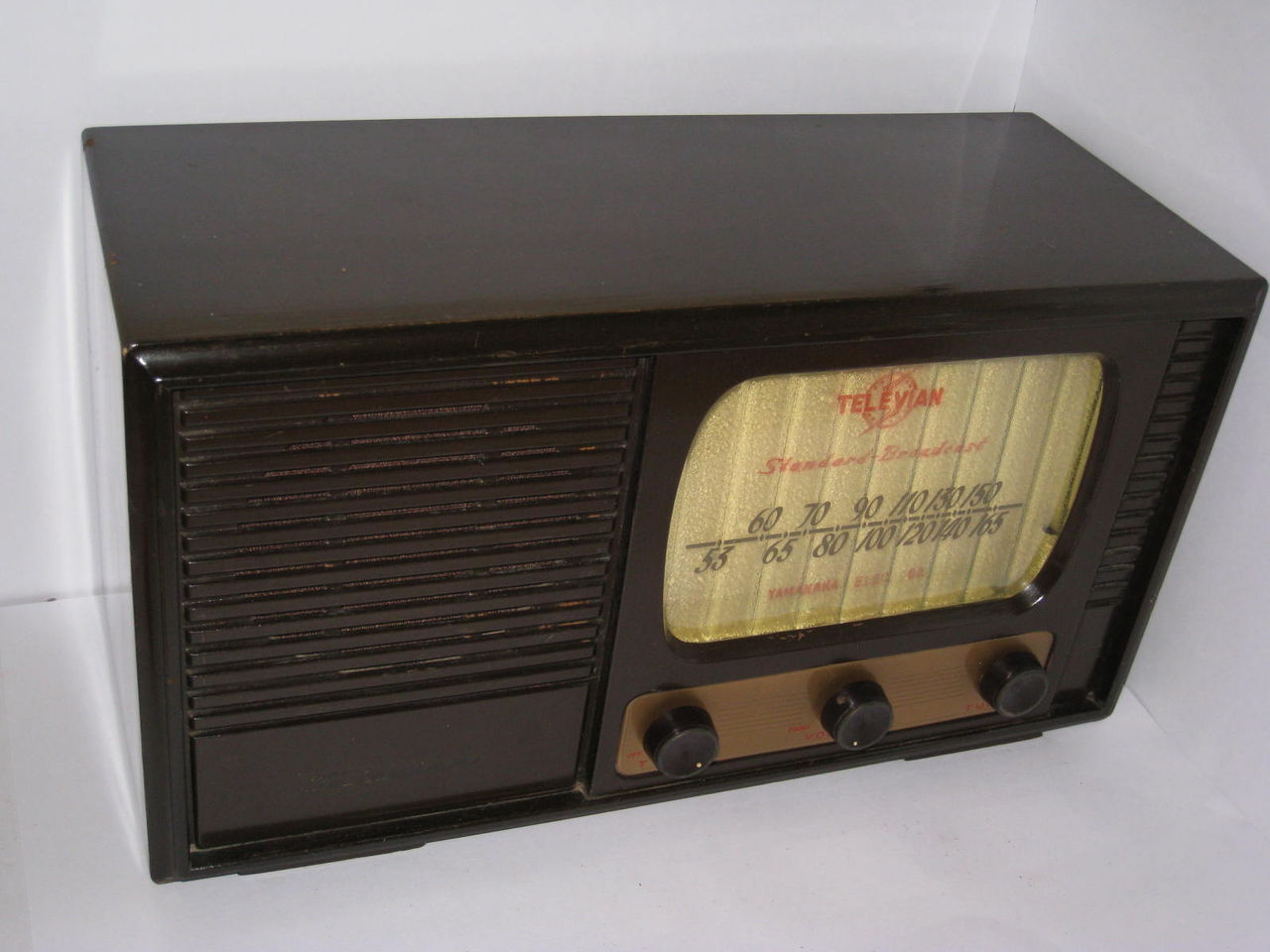 真空管ラジオ山中電気テレビアンの修理 : 真空管ラジオ修理キッシー工房