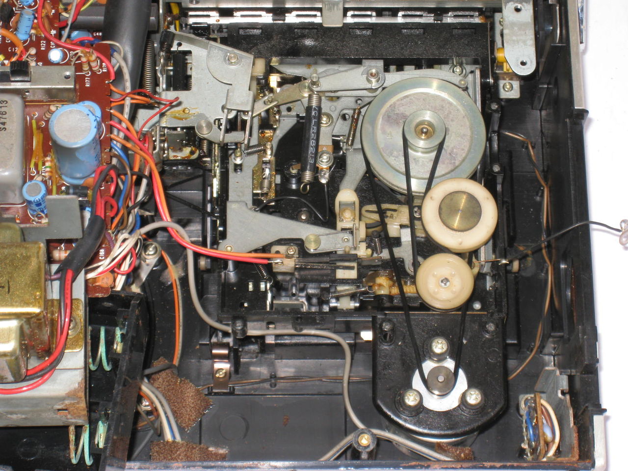 ソニーラジカセCF-1780の修理 : 真空管ラジオ修理キッシー工房