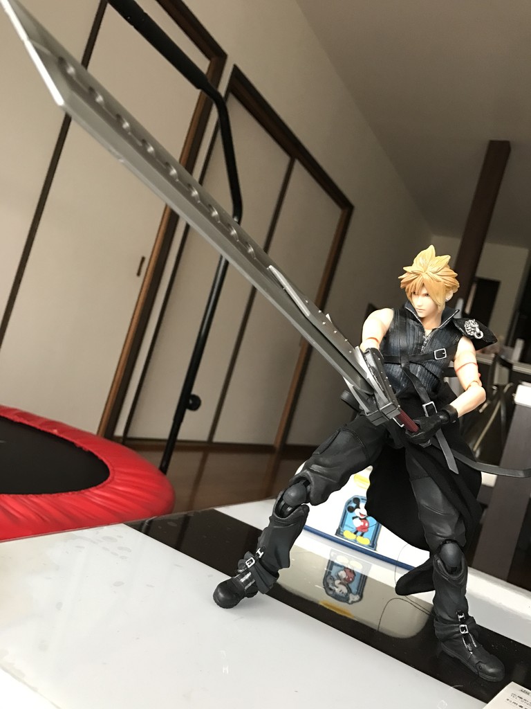 プレイアーツ改 セフィロス（ADVENT CHILDREN）その1 : もう、飾る