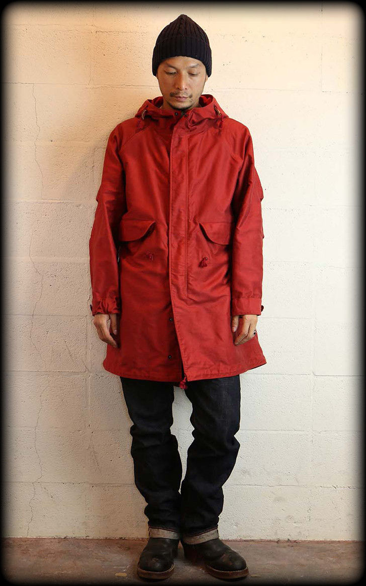 LB studio大阪 ～GERUGA ゲルガ DUSTER PARKA ダスターパーカー(レッド