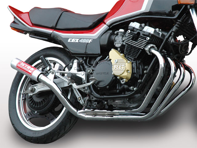 CBX400F ワルツ機械 ノーカット サイレンサー有 黒 CBX400F ワルツ機械
