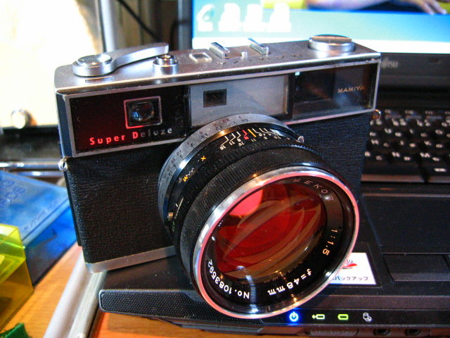 マミヤ35 スーパーデラックス のレストア 巨砲！ : カメラと写真が